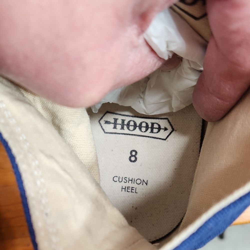 NIB 1955 Conference Hood Loyal Blue High-Top Sneakers Men 8 Women 10 Gym Shoes - Picture 10 of 10